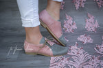 Tiana - Stone Grey & Dusty Pink