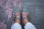 Tiana - Stone Grey & Dusty Pink (End of Colour)
