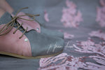 Tiana - Stone Grey & Dusty Pink (End of Colour)