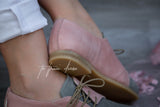 Tiana - Stone Grey & Dusty Pink (End of Colour)