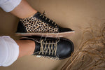 Vellie Sneaker - Leopard & Black (End of Range)