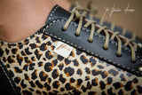 Vellie Sneaker - Leopard & Black