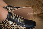 Vellie Sneaker - Leopard & Black